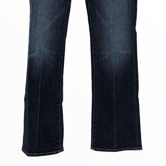 7 For All Mankind Bootcut Flare Dark Wash Jeans size 27 - Picture 4 of 12